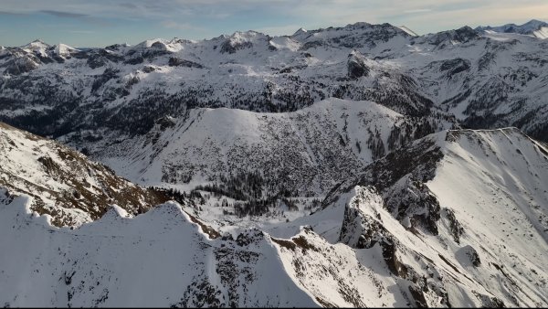 Blick vom Schwarzkopf nach Süden
