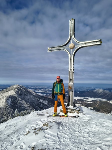 Heute wenig los am Gipfel