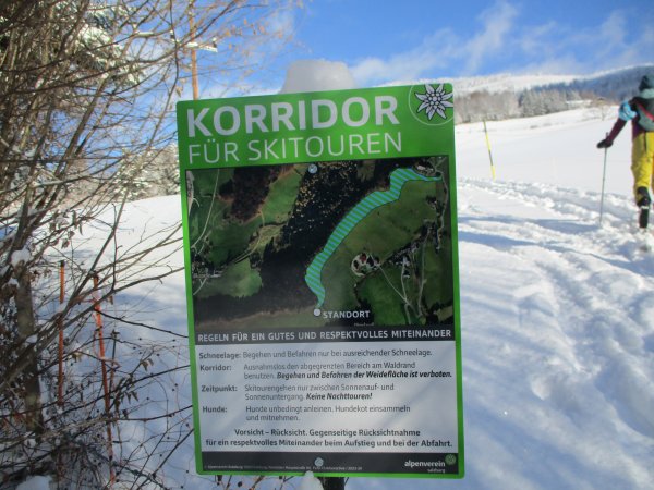 bItte einhalten, sonst droht wieder  eine Sperrung