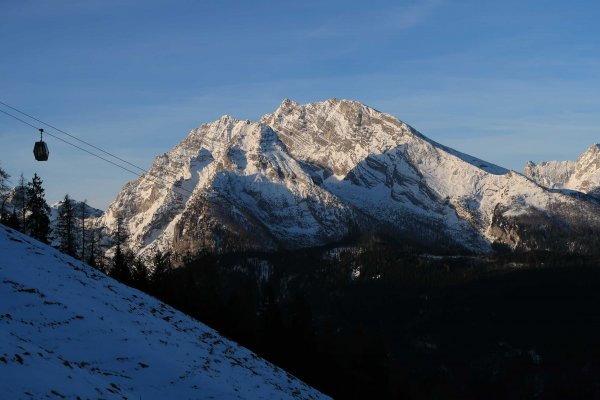 Watzmann im Morgenlicht