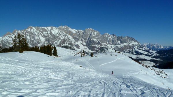 Sonnseitig wird's schon weniger