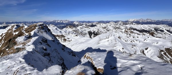 Gipfelblick nach Norden