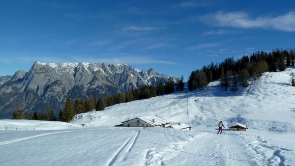 Zurück an der Blünteggalm