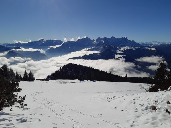 dramatisches Wolkenbild im Süden