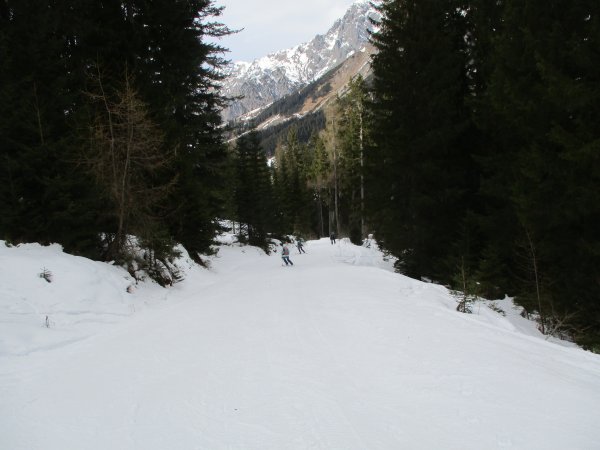 Skiweg zum Dientner Sattel