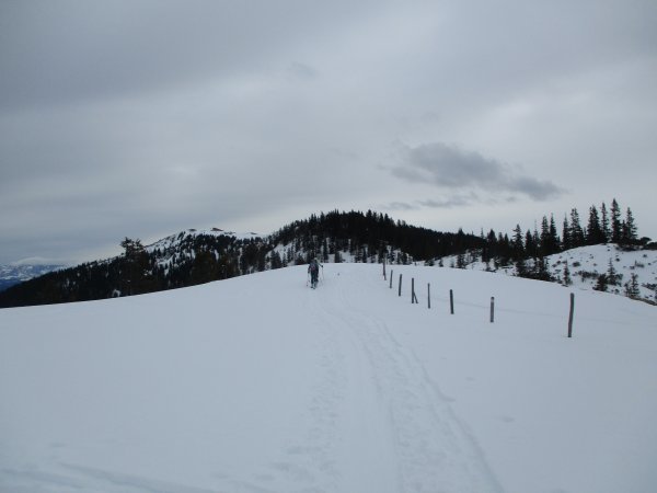 Aufstieg zum Schneeberg
