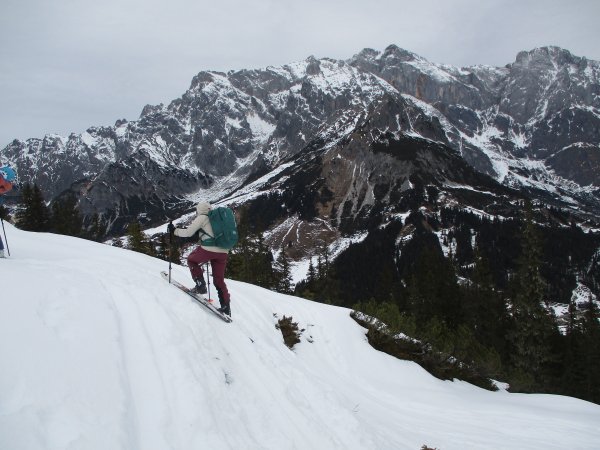 Blick Richtung Taghaubenscharte