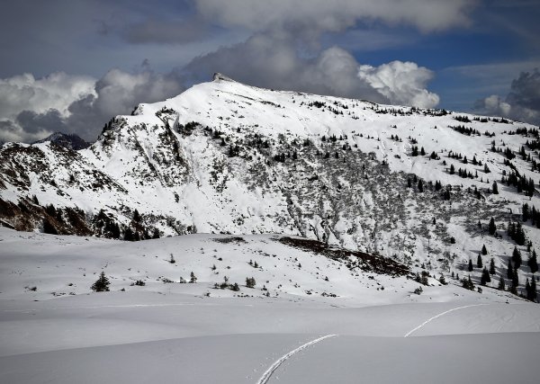 iederanstieg unterm Staffkogel