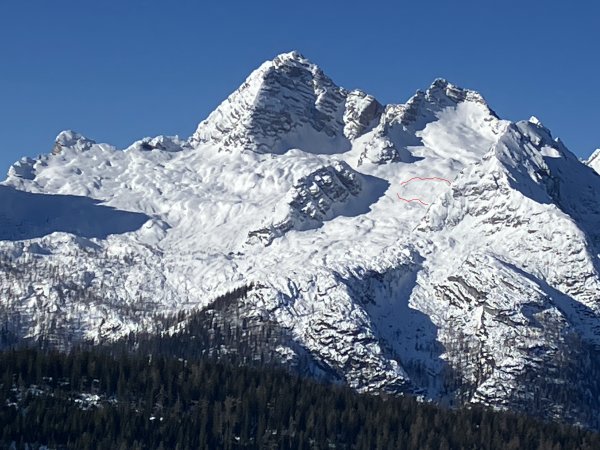 Lawinenabgang im Dürrkar