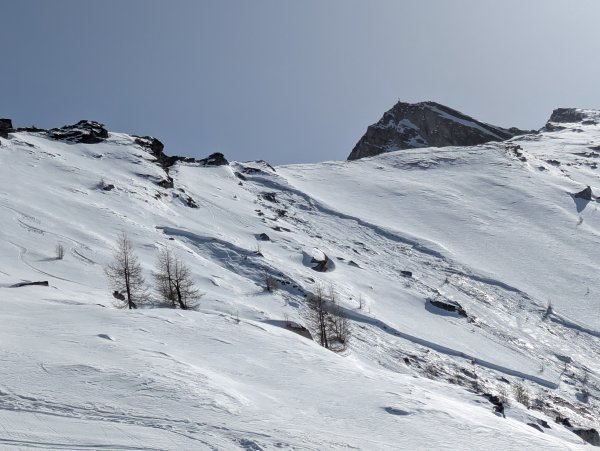 Übergang vom Hüttenkogel zum Graukogel