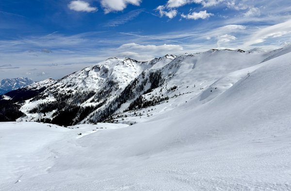 tolle Firnhänge zur Klingleralm