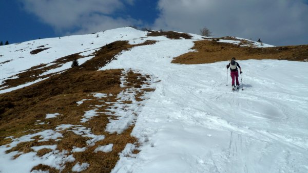 Gipfelhang noch durchgängig gehbar