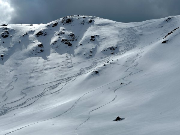 von der Rabenkopfscharte nach Norden