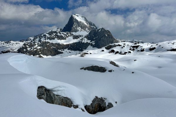 Dolinen, hinten der Gr. Hundstod