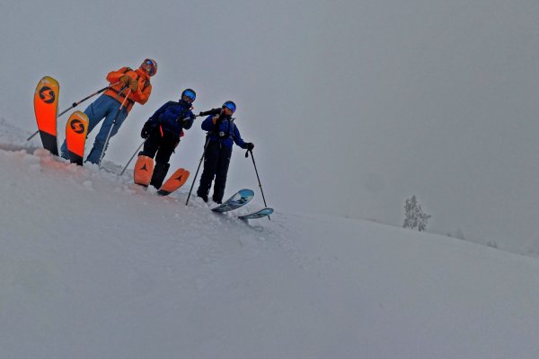 Abfahrtfertig in der Nebelsuppe mit etwas Schleichwerbung