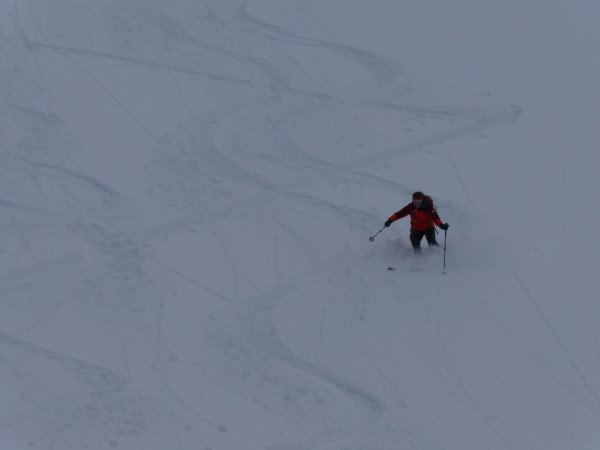 Einfahrt aus dem Sattel