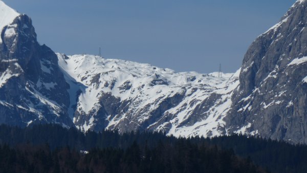 Vor dem Weggehen ein Blick zum Hagengebirge