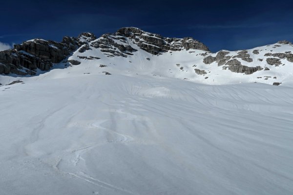 Abfahrt unterm Kuchelhorn