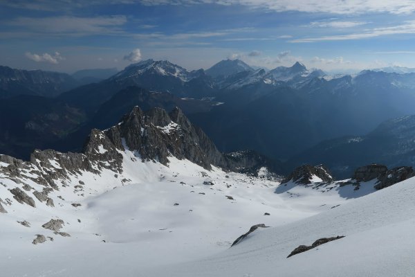 Rückblick aus dem Kar