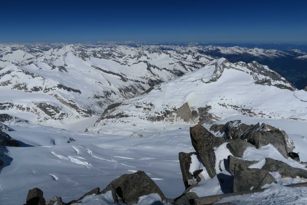 Blick nach Norden ins Obersulzbachtal