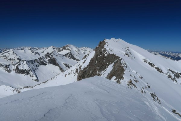 Gipfelblick zum Hohen Fürleg