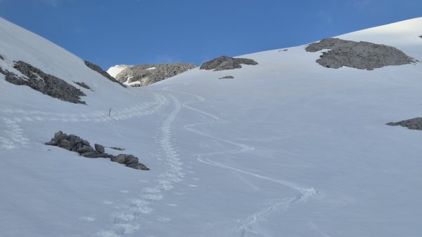 Auch Schneeschuhgeher waren unterwegs