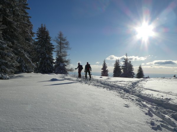 Unterwegs am Plateau