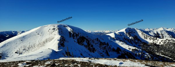 der Kamm hin zum Kreischberg