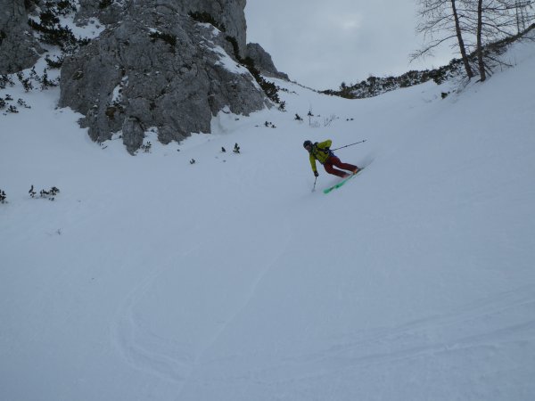 Abfahrt Trenchtlingrinne