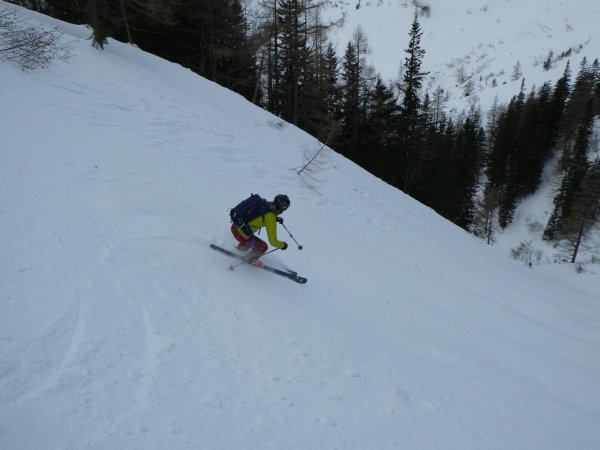 Abfahrt Trenchtlingrinne #2