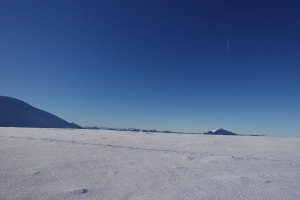 perfekte Fernsicht, Gesäuse im Hintergrund