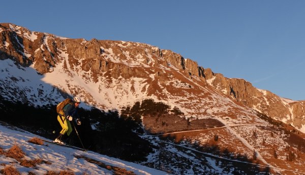 In den Dolomiten is es auch schön....