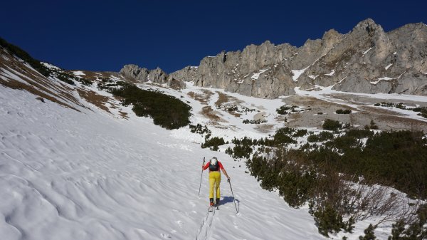 2. Anstieg des Tages. "Märzbedingungen".