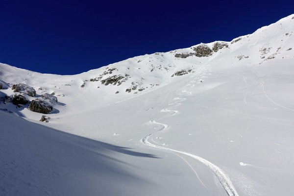 SO-Flanke ins Schrockenloch