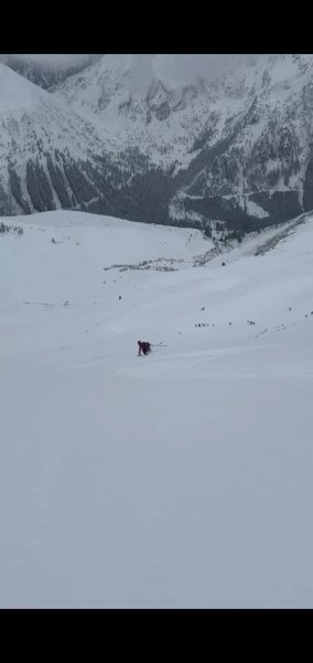 Abfahrt von der Kammkarlspitze
