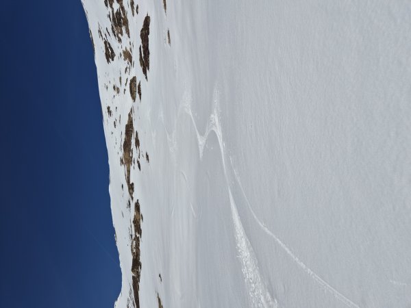 Abfahrt vom Kammkarlspitz