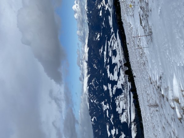 Die Fahr-Spur zurück - fast steinfrei