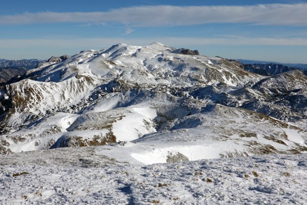 Plateau stark abgeblasen