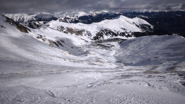 oberer Teil des Gipfelhanges