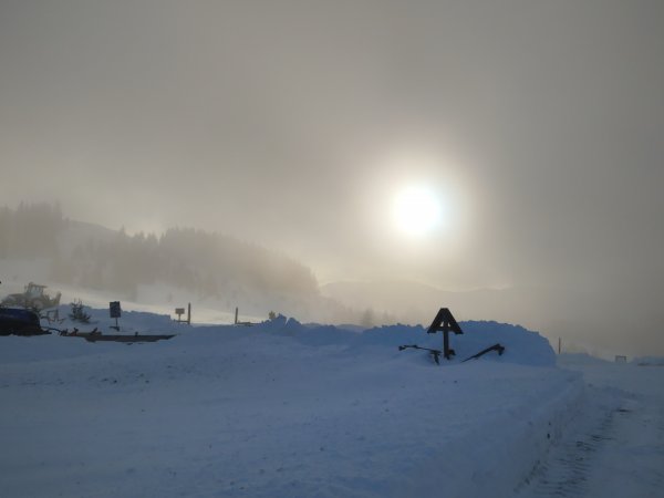 Letzter Aufstieg Altes Almhaus
