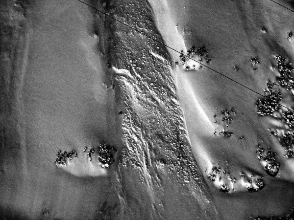 Auslauf Schneebrett, Pulver, 2000m, W