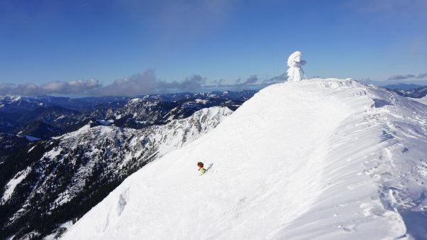 Jede Abfahrt hat seine Zeit...Bärentalwand